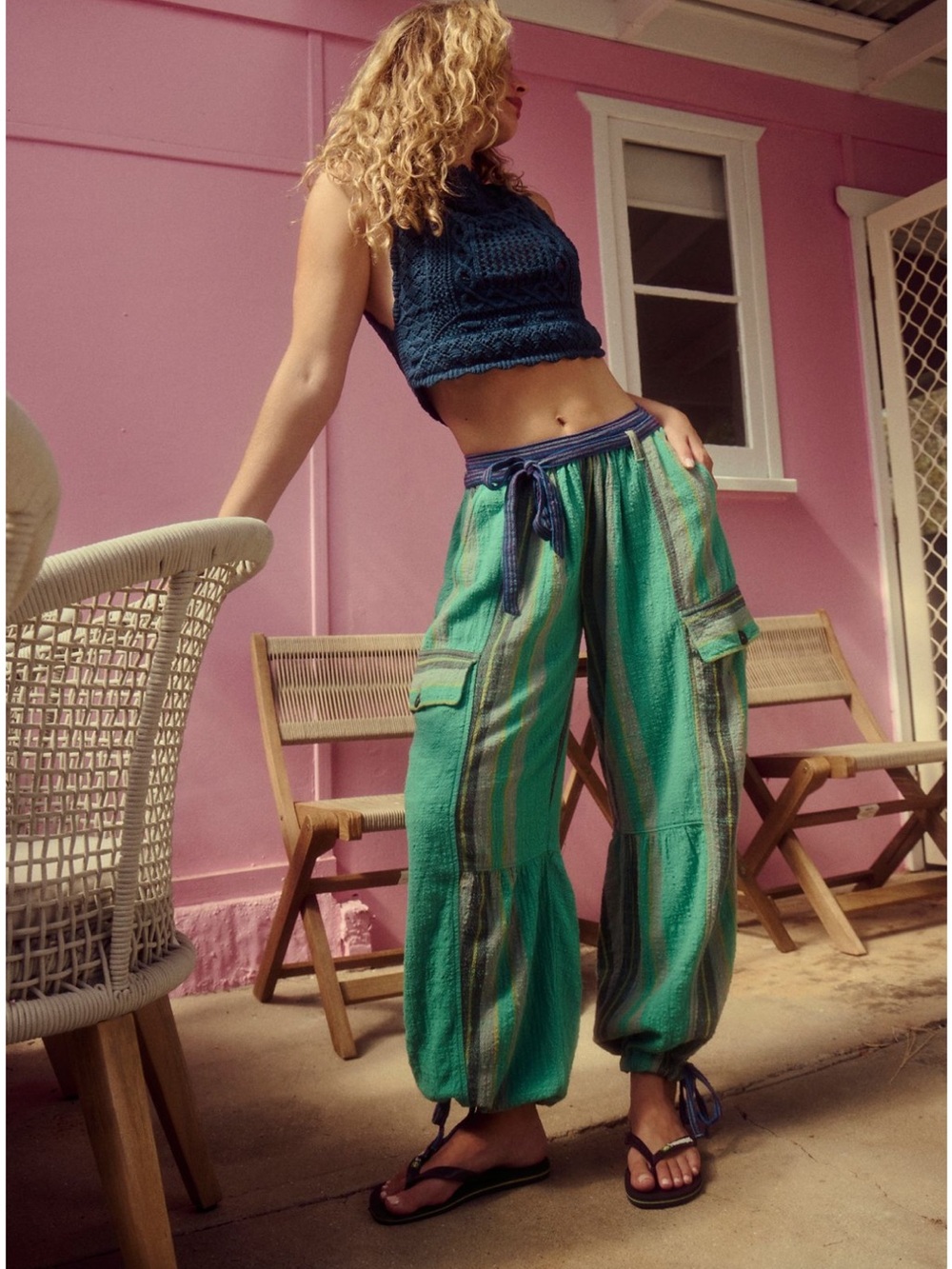 Free People Costa Pants